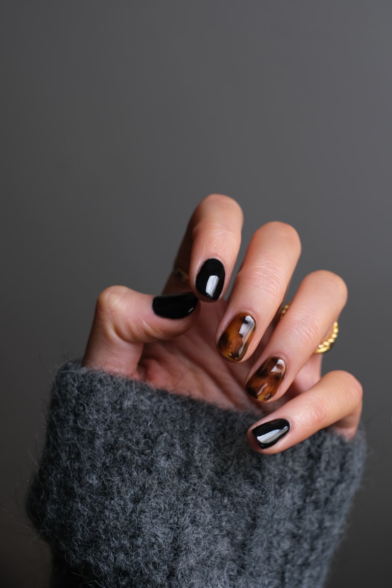 Elegant manicure and nail art